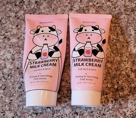 Writeup Real Vs Fake Bonnyhill Strawberry Milk Cream Rkoreanskincare