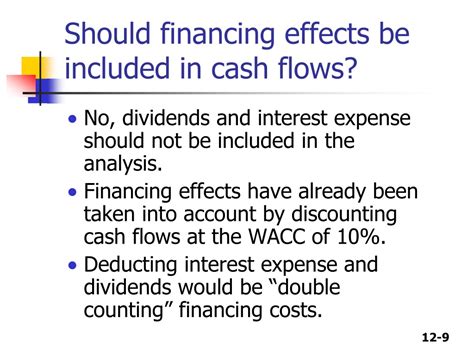 Ppt Chapter 12 Cash Flow Estimation And Risk Analysis Powerpoint