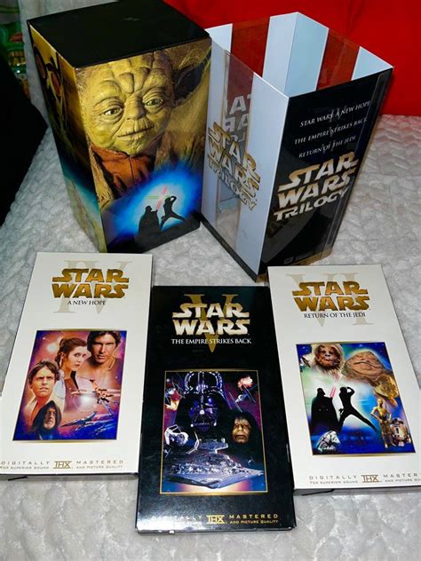 Star Wars Original Trilogy Vhs Tapes Box Set Hobbies Toys Music