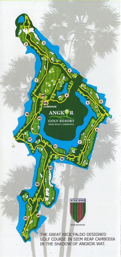 How Does The Course Map Look Wanna See The Real Angkor Golf Resort