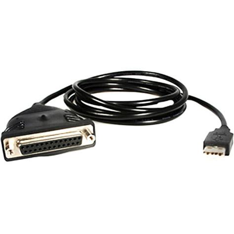 Icusb1284d25 6ft Usb To Parallel Printer Adapter Cable