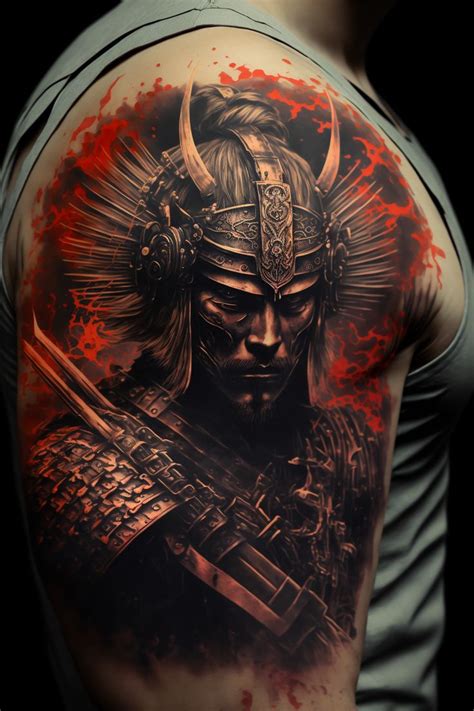 Samurai Tattoo Design Tatuaje De Guerrero Tatuaje De Guerrero