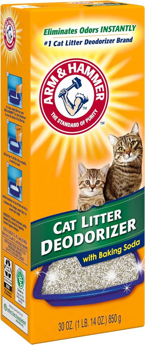 Arena Sanitaria Arm Hammer Desodorizante Para Desechos De Gatos Con