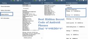 Best Secret Code of Android OS Dial *#*#4636#*#* - TechAccent