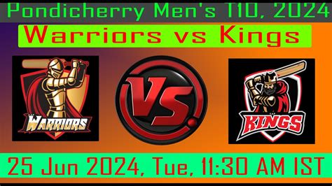 LIVE WAR Vs KGS Warriors Vs Kings Match 38 Live Cricket Score