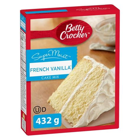 Betty Crocker Supermoist French Vanilla Cake Mix Walmartca