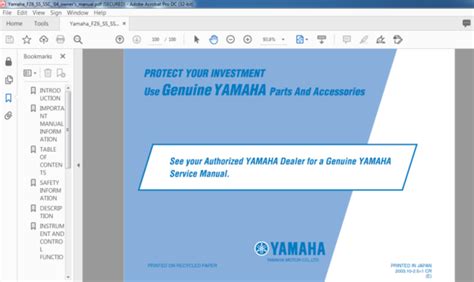 Yamaha Fz6 Ss Owners Manual Pdf Download Heydownloads Manual Downloads