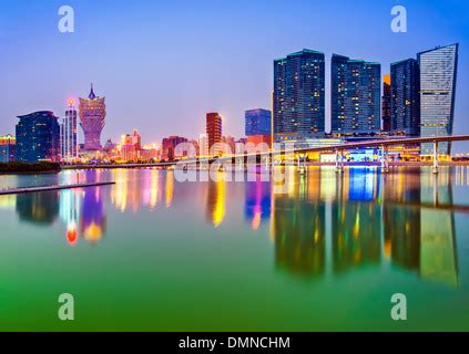 Skyline of Macau, China Stock Photo - Alamy