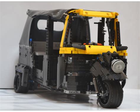 LEGO MOC-34758 Bajaj Re Auto Rickshaw (Technic 2020) | Rebrickable - Build with LEGO