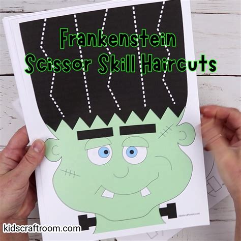 halloween frankenstein haircuts  printable frankenstein halloween