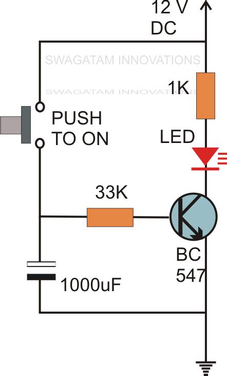 12 Volt Timer Circuit Diagram