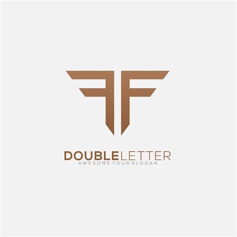 Premium Vector Letter Ff Icon Logo Design Logo