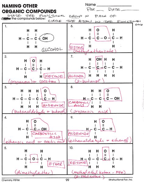 32 Carbon Compounds Worksheet Answers Support Worksheet