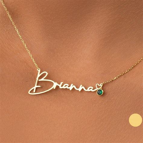 Personalized Name Necklace (Just for you!) - Etsy