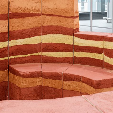 23047 Clayworks Rammed Earth Finishes Young Collective Seating