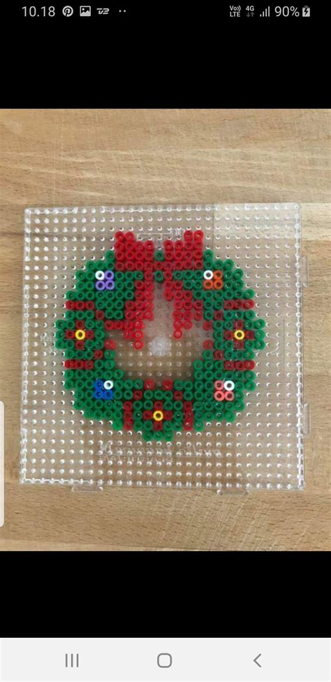 Pin By Bianca Schelvis On Strijkkralen Christmas Perler Beads Perler