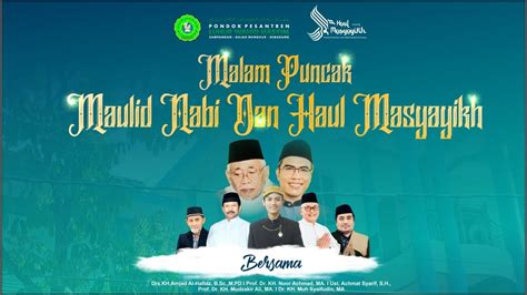 MUWADDA AH DAN KHOTMIL QUR AN PONDOK PESANTREN LUHUR WAHID HASYIM