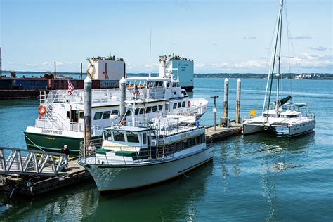 Cruise Terminal Boats Photograph By Tom Cochran Fine Art America