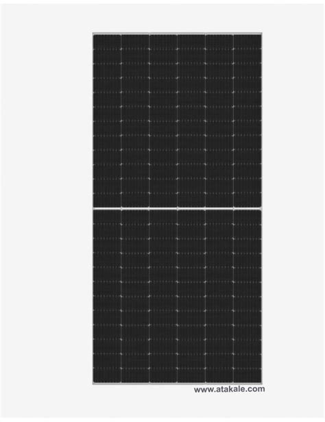 HT Solar 455 wat Half Cut Monokristal Güneş Paneli HT SAAE Solar 455