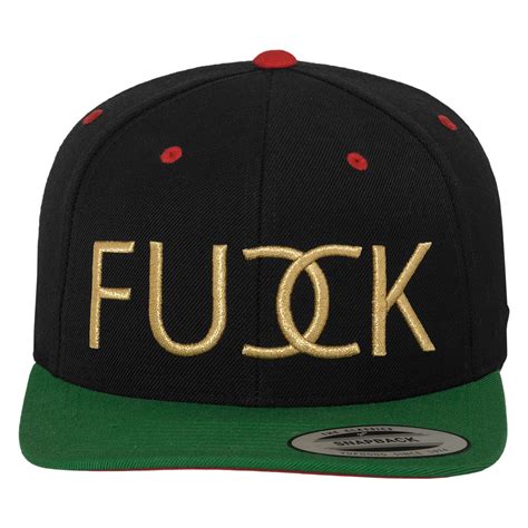 Mister Tee Cap Fuck Black Green Red Hier Bestellen