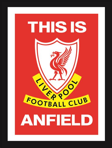 Liverpool - "This is Anfield" sign - On The Dotted Line