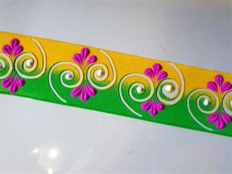 Easy Rangoli Designs Diwali Dot Rangoli Simple Rangoli Border Designs