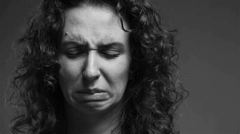 Woman Showing Strong Disgust Intense Stock Footage SBV-348657177 ...