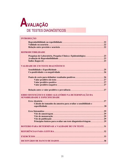 Pdf Avalia O Testes Diagn Sticos Dokumen Tips