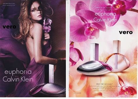 CALVIN KLEIN EUPHORIA PERFUME SAMPLE AD Natalia Vodianova smell strip ...