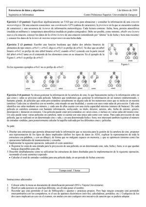 Exámen 5 septiembre 2008 preguntas y respuestas Estructuras de datos