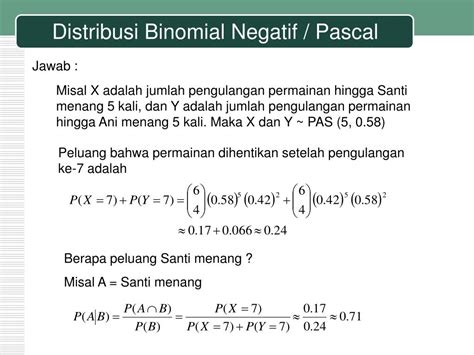 Contoh Soal Dan Pembahasan Distribusi Binomial Lembar Edu Riset Porn