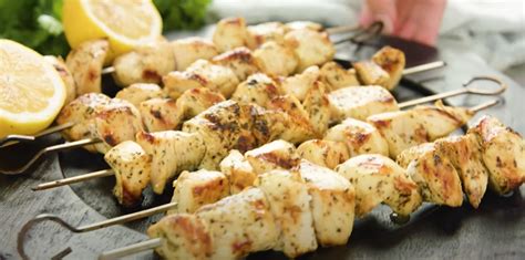 Lemon Pepper Chicken Kebabs Recipe