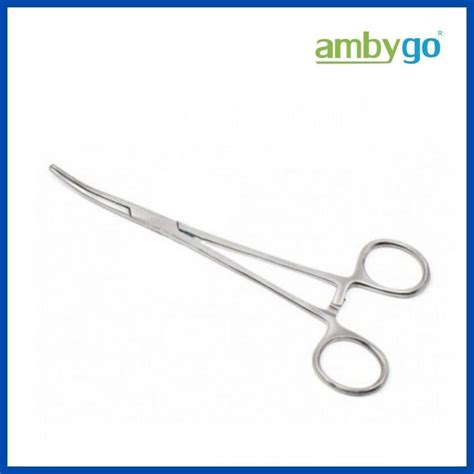 Ambygo Stainless Steel Straight Curved Kochers Artery Forceps For