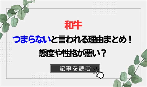 和牛はつまらない面白くないと言われる5つの理由態度悪やコンビ名がすべってる 今日とあなたへ