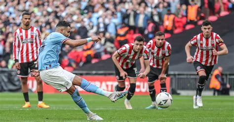 Man City Sheffield United Fa Cup Semi Final Highlights As Riyad