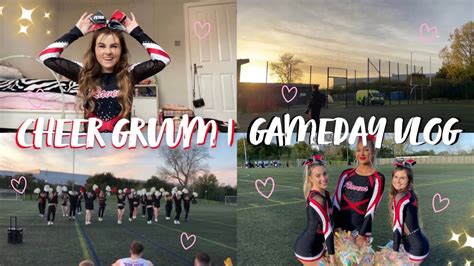 Cheer Grwm Gameday Vlog Youtube