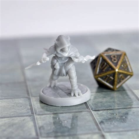 Dragonborn Rogue Miniature - Etsy