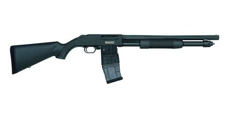 Shooting Mossberg S New Magazine Fed M Pump Action Shotgun Shot