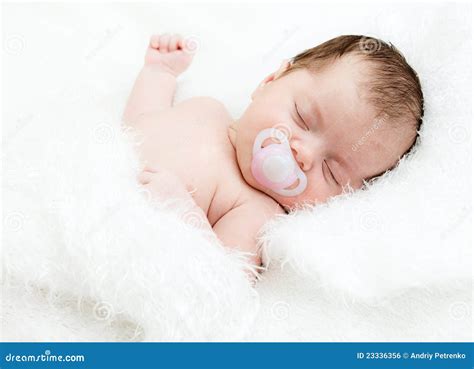 Newborn sleeping child stock photo. Image of baby, bright - 23336356