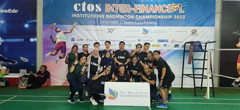 Mii Badminton Championship 2023 Asian Institute Of Insurance On Glue Up