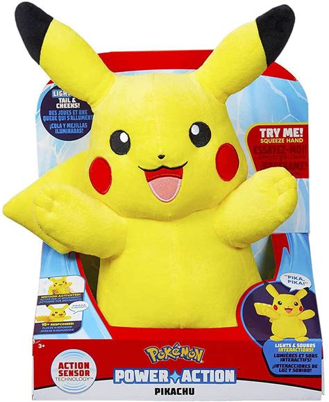 Pokemon Pelucia Pikachu Luz E Som 2610 Sunny Pirlimpimpim Brinquedos