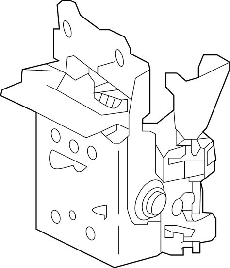 Ra B Cruise Control Distance Sensor Bracket A Component To