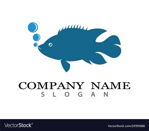 Fish Icon Royalty Free Vector Image Vectorstock