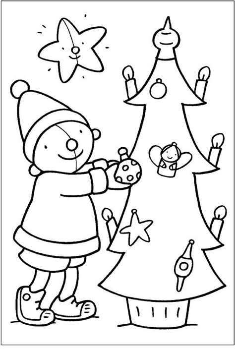 63 Ideeen Over Kerst Kleurplaten Voor Kleuters Nativiy Coloring Pages