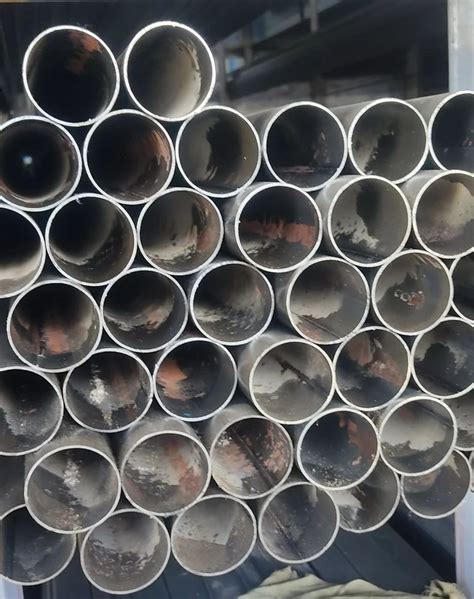 Galvanized Inch Mild Steel Round Pipe Material Grade En At Rs