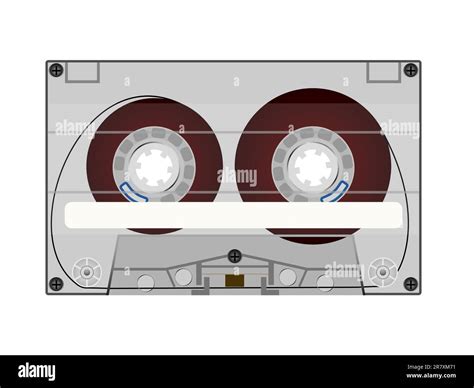 Audio Cassette Tape Stock Vector Image Art Alamy