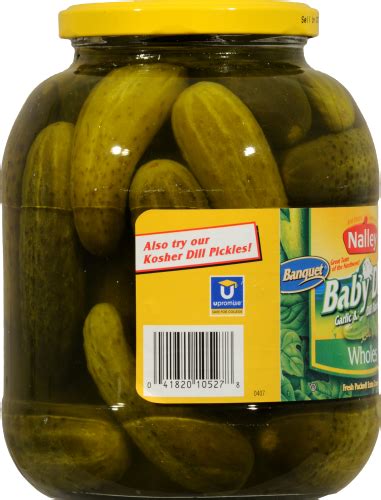 Nalley® Whole Baby Dill Pickles 46 Fl Oz Frys Food Stores