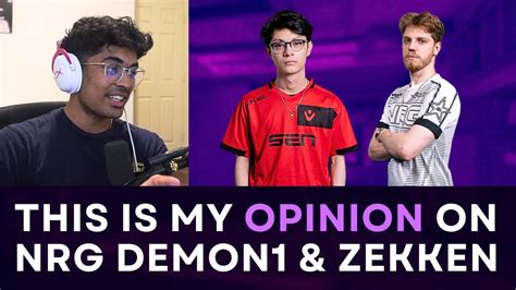 SEN Curry Honest Opinion On NRG Demon1 SEN Zekken YouTube