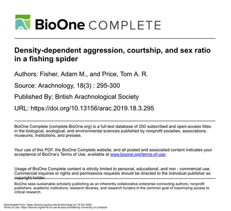 PDF Density Dependent Aggression Courtship And Sex Ratio In A