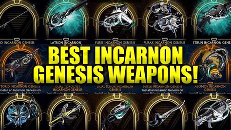 Best Warframe Incarnon Genesis Weapons For Each Week Duviri Paradox